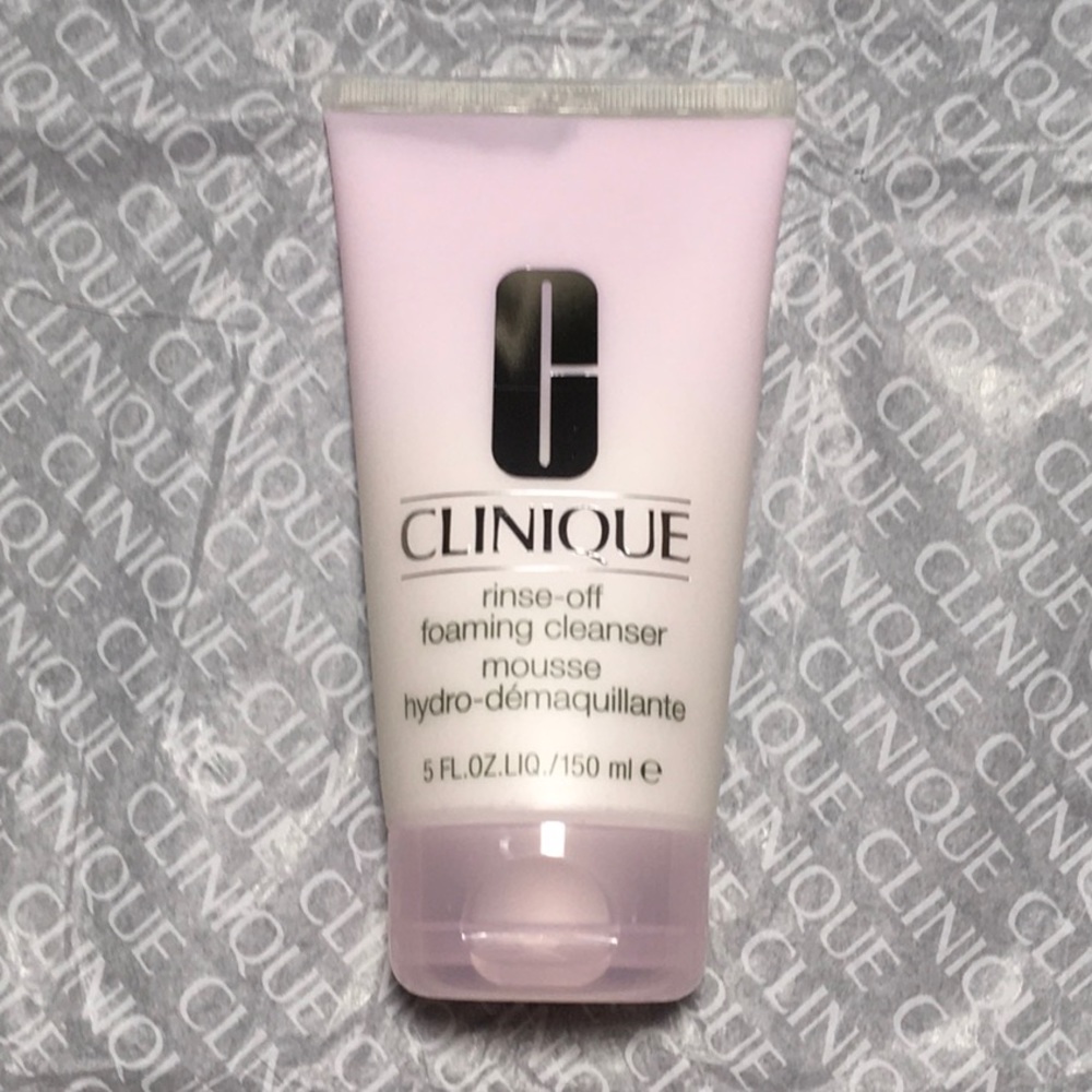 Clinique rinse-off foaming cleanser